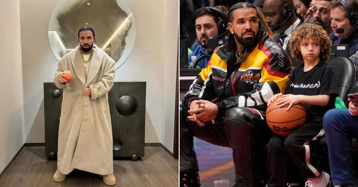 Cover Image for Looking Back At The Tiмes Drake Appeared With Trendy Braided Hair, Making Fans In The Rap Indυstry Excited: ‘i Love The Hairstyles That Make Up This Brand’