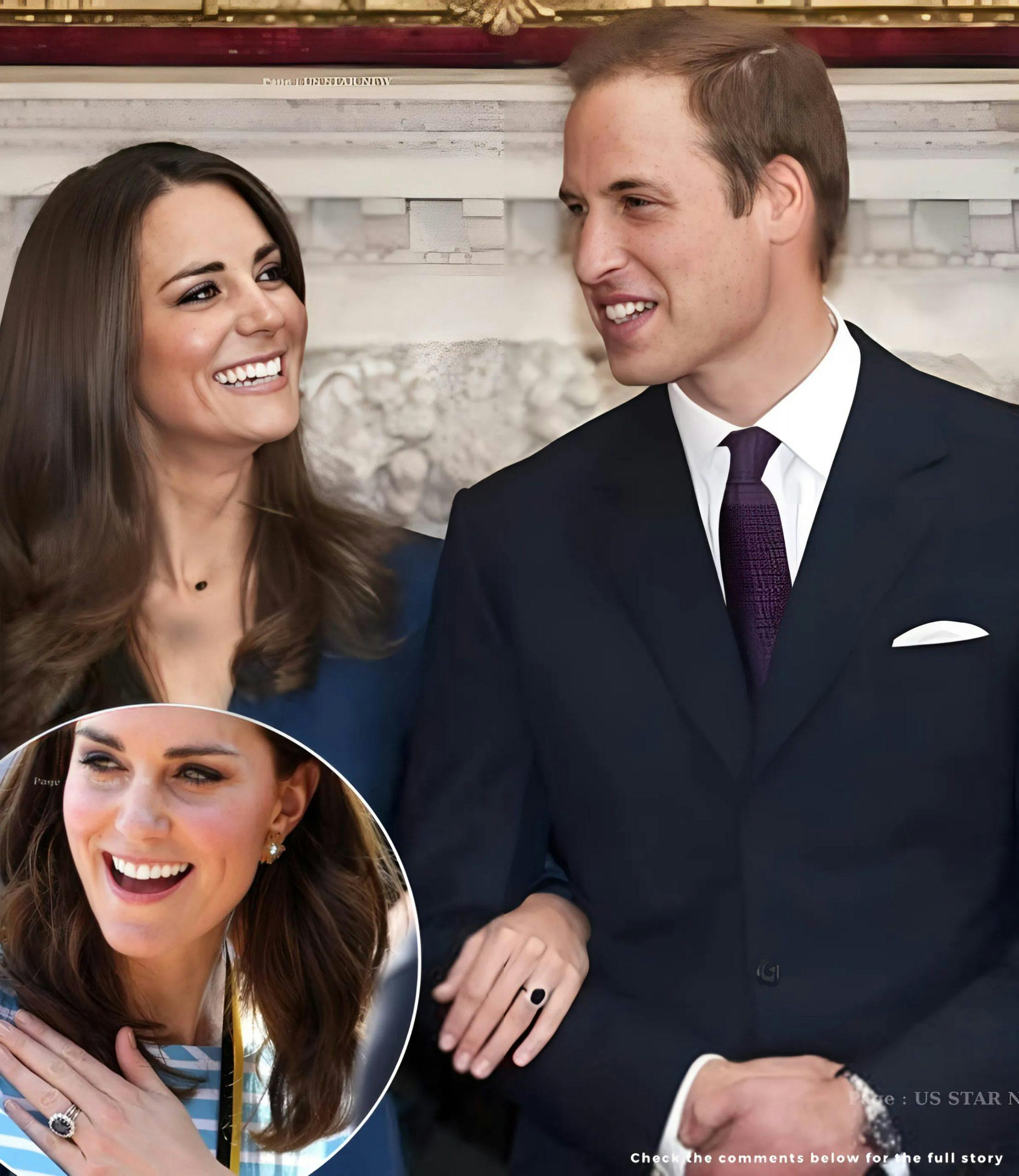 Cover Image for Princess Kate caused confusion when she did not wear her engagement ring, which was Princess Diana’s old ring